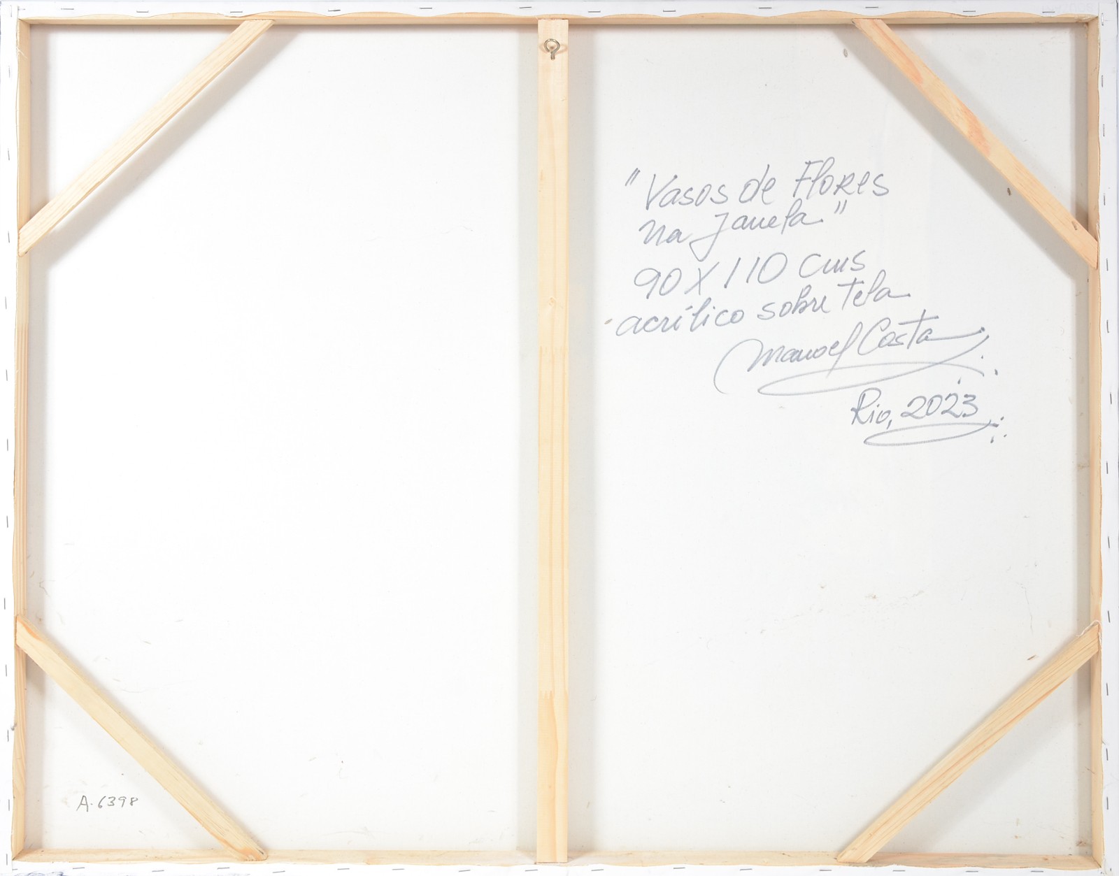 Manoel Costa (1943), Vaso de flores na janela - foto 3 de 4