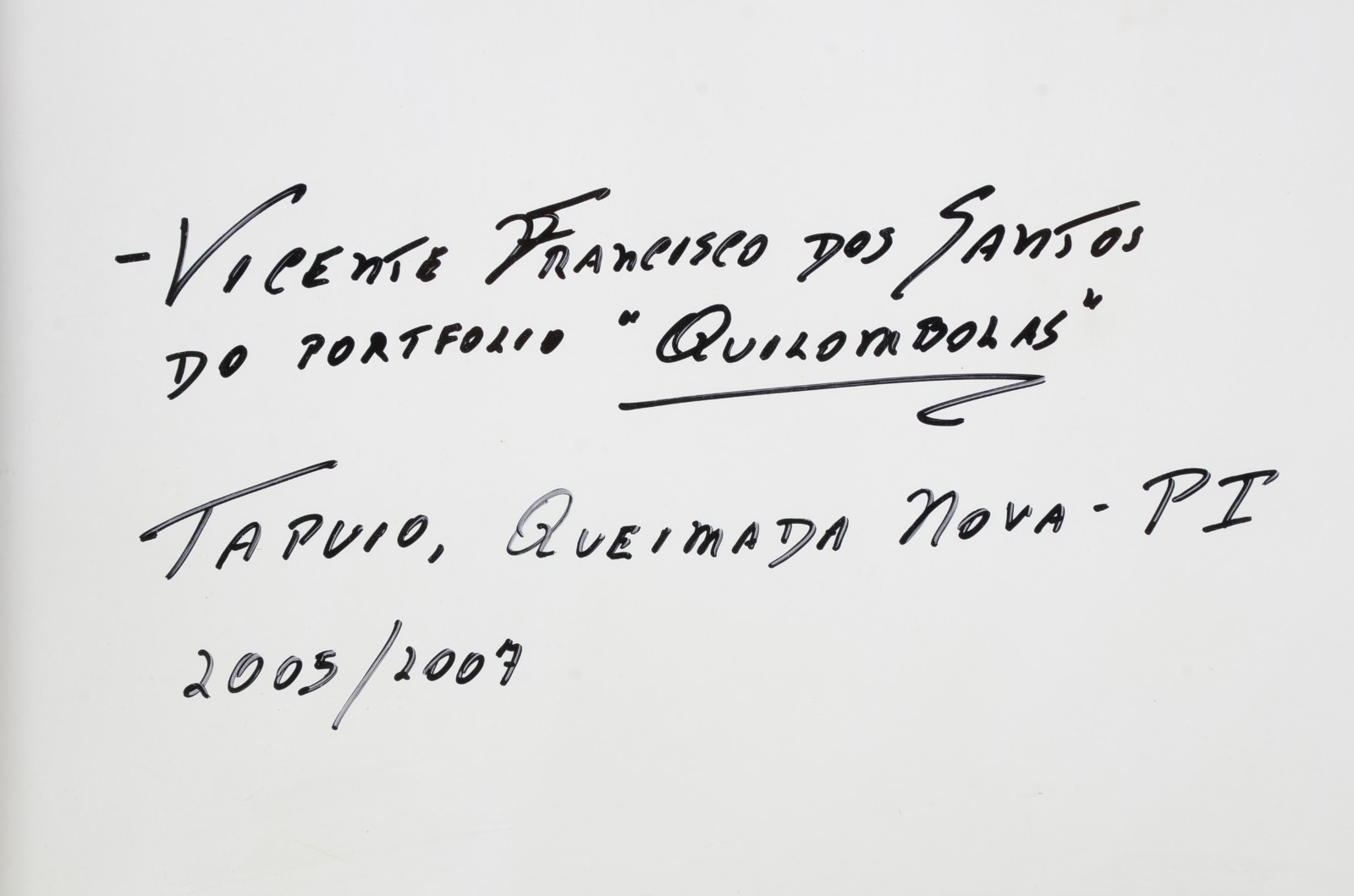 Fotografia - Vicente Francisco Dos Santos do Portfolio "Quilombolas"... - foto 5 de 6
