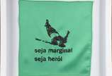 Hélio Oiticica (1937-1980), Seja Marginal, Seja... - Estampa sobre tecido.<br>