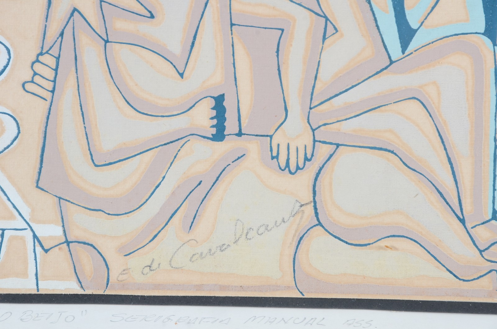 Di Cavalcanti (1897-1976), O Beijo - foto 5 de 5