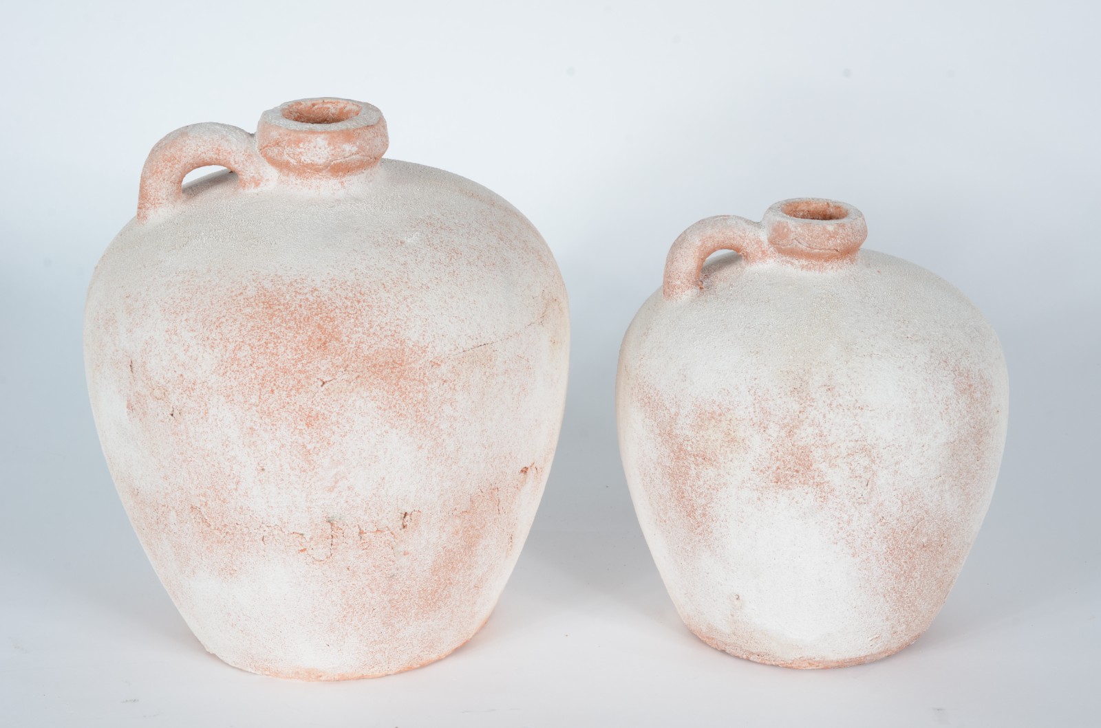 Dois vasos de cerâmica texturizada. - foto 4 de 8