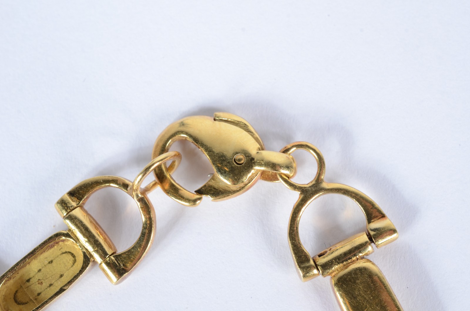 Pulseira de ouro 18 k. (Por motivos de segurança a peça não se... - foto 3 de 3