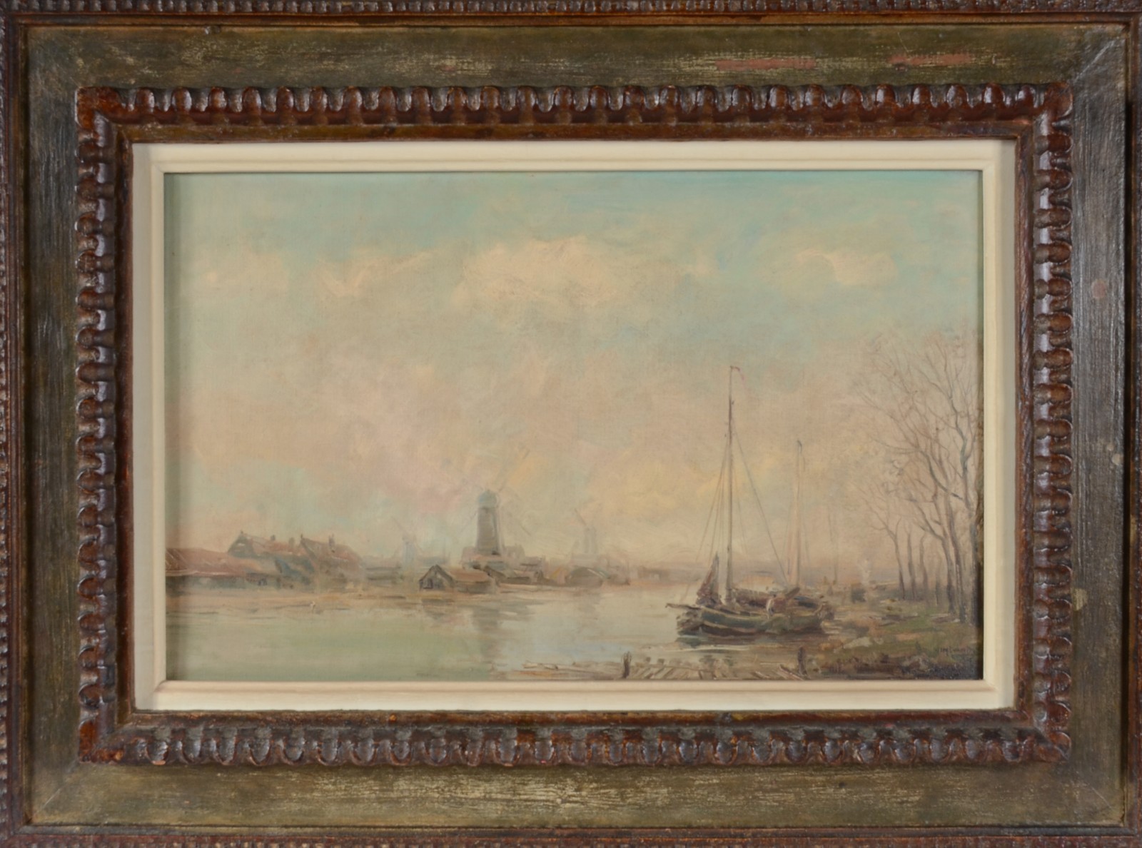 Win Van Dijk (1915-1990), Canal da Holanda - foto 2 de 4