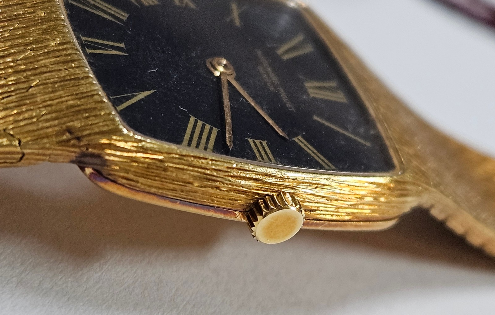Relógio masculino de ouro 18 k., marca suíça Audemar Piguet... - foto 4 de 9