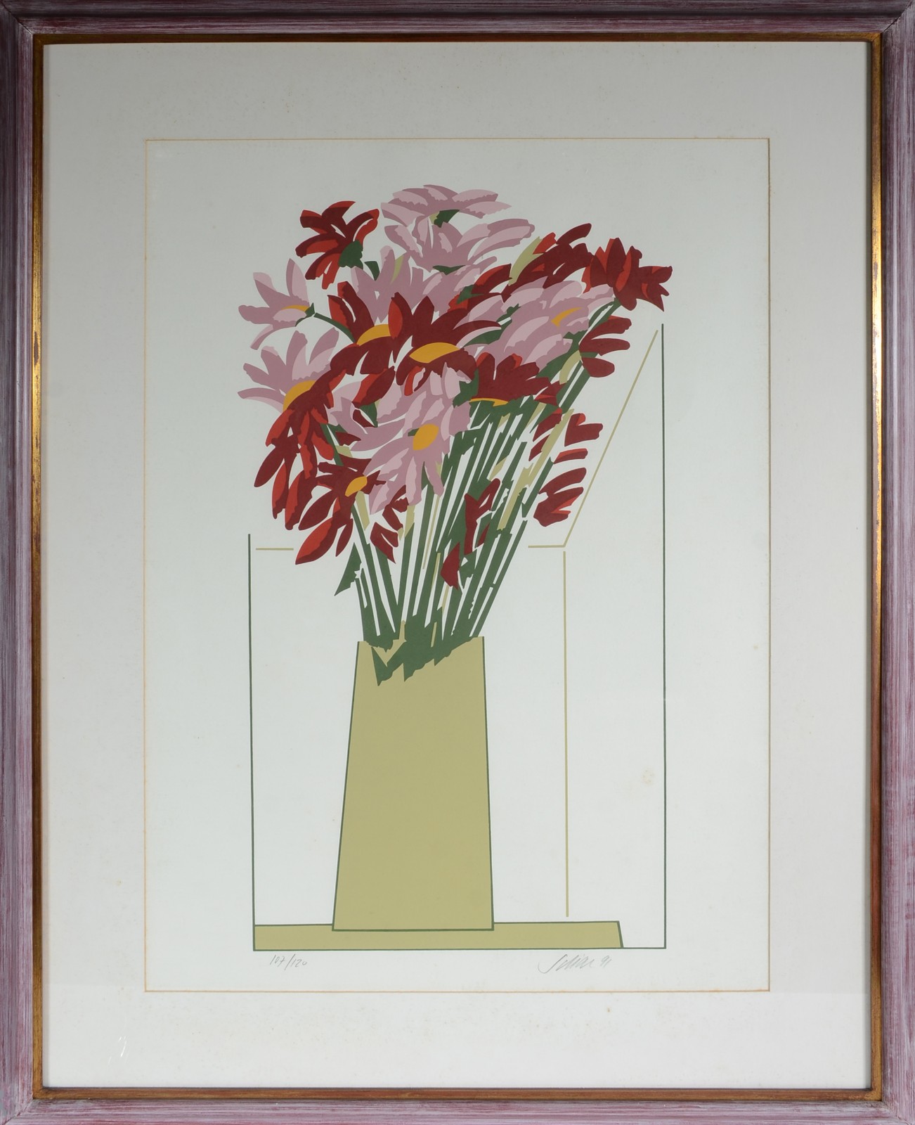 Carlos Scliar (1920-2001), Vaso de Flores - foto 2 de 5