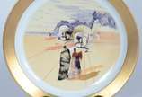 Salvador Dalí (1904-1989), Avaricia y despilfar... - Medalhão de porcelana da série "Divina Comédia", original de Salvador Dali, numerado e assinado - 639/4000. Na caixa.