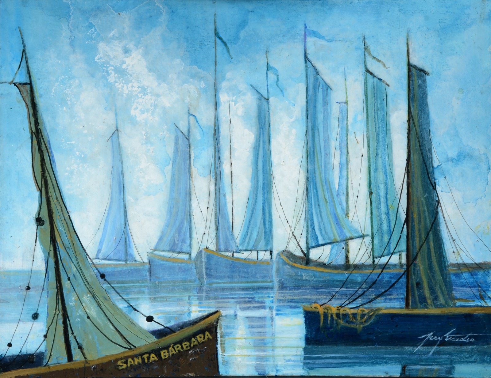 Ney Tecídio (1929), Estaleiro Santa Bárbara - foto 1 de 4