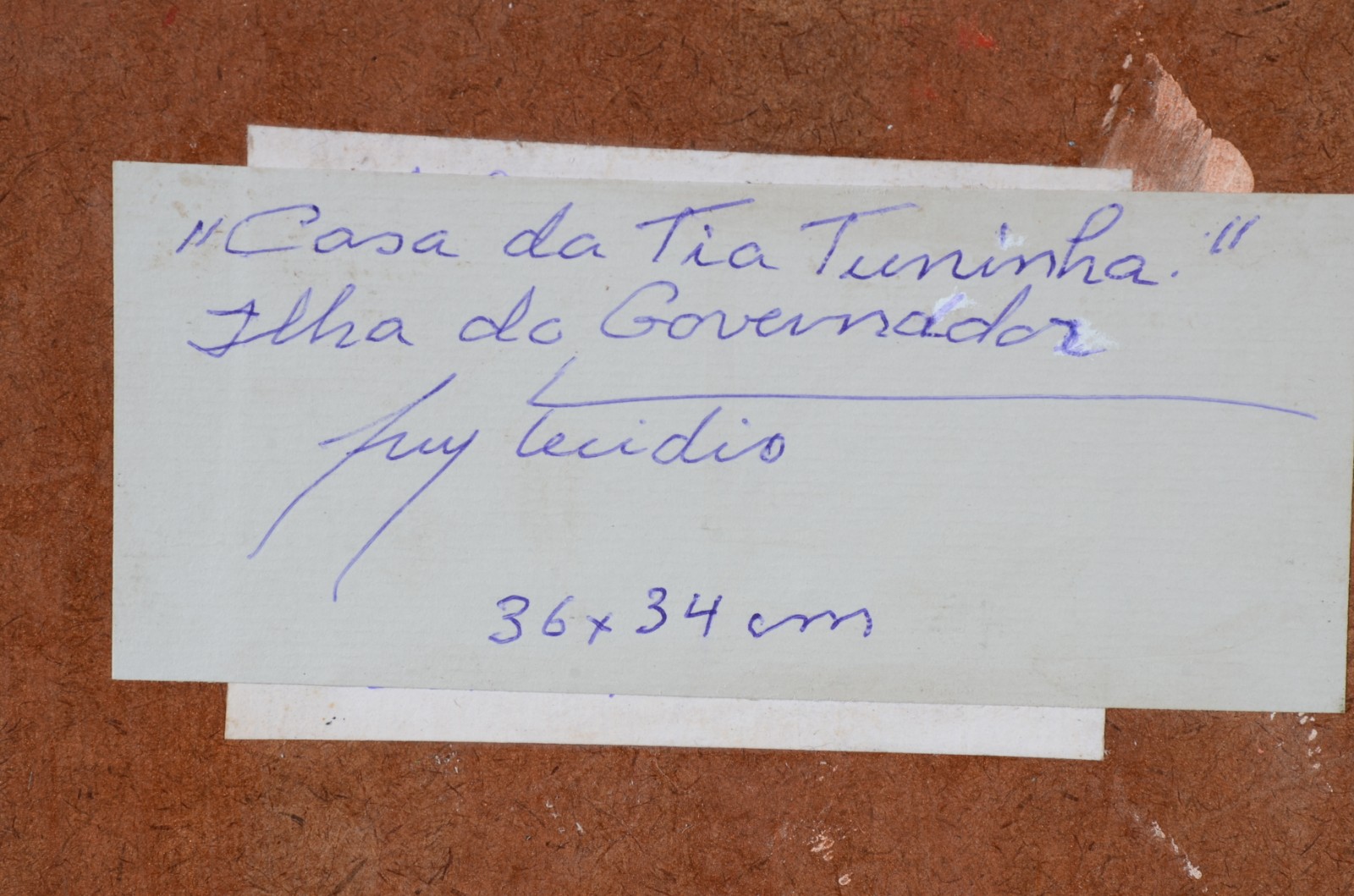 Ney Tecídio (1929), Casa da Tia Tuninha - Ilha do Governador - foto 4 de 4