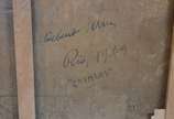 Orlando Teruz (1902-1984), Cavalos - Óleo sobre tela. Datado no verso 1949. Carimbo do Salão. Registrado no projeto Teruz sob. cód. 211.