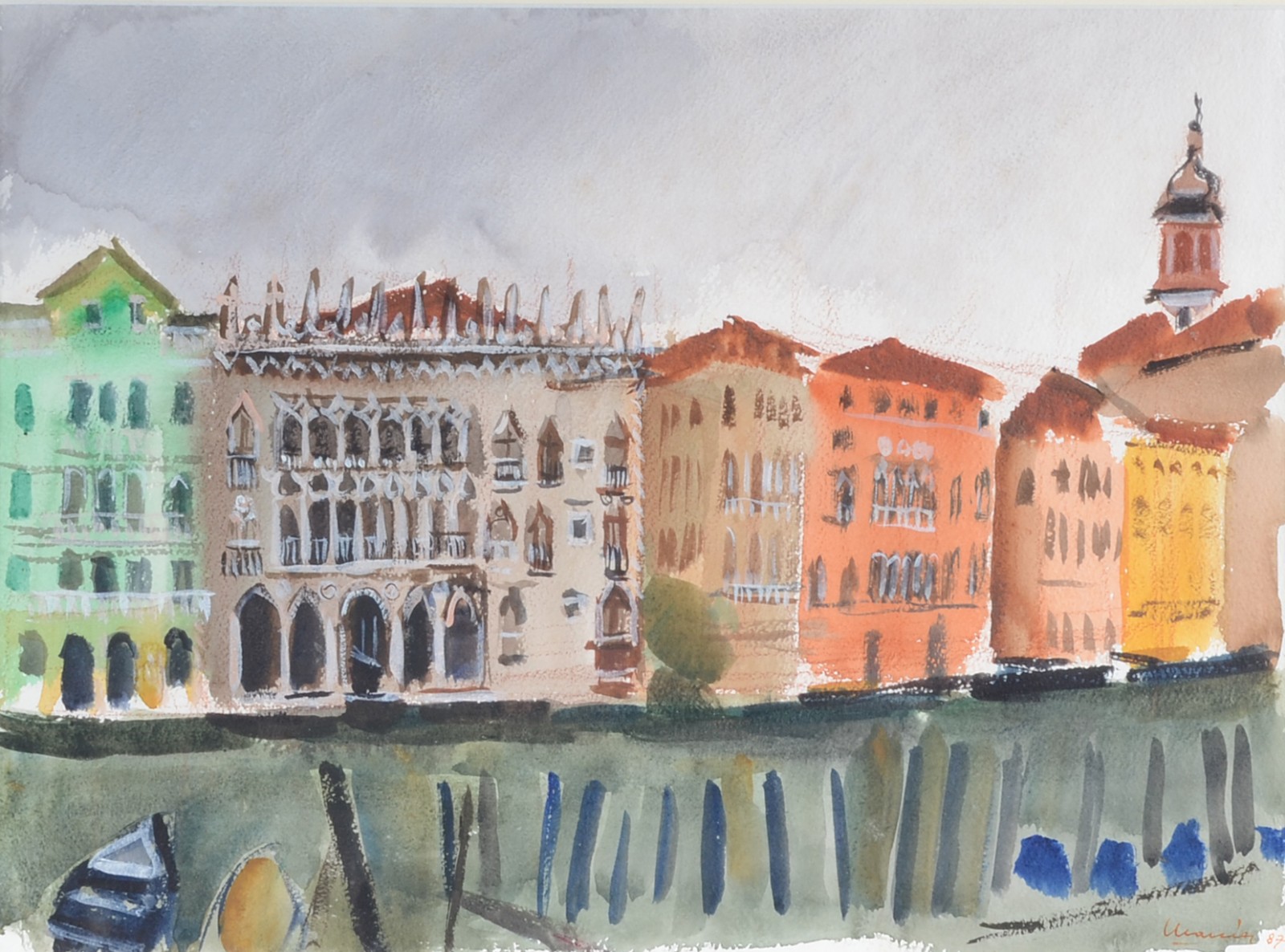 Emeric Marcier (1916-1990), Paisagem europeia - foto 1 de 4