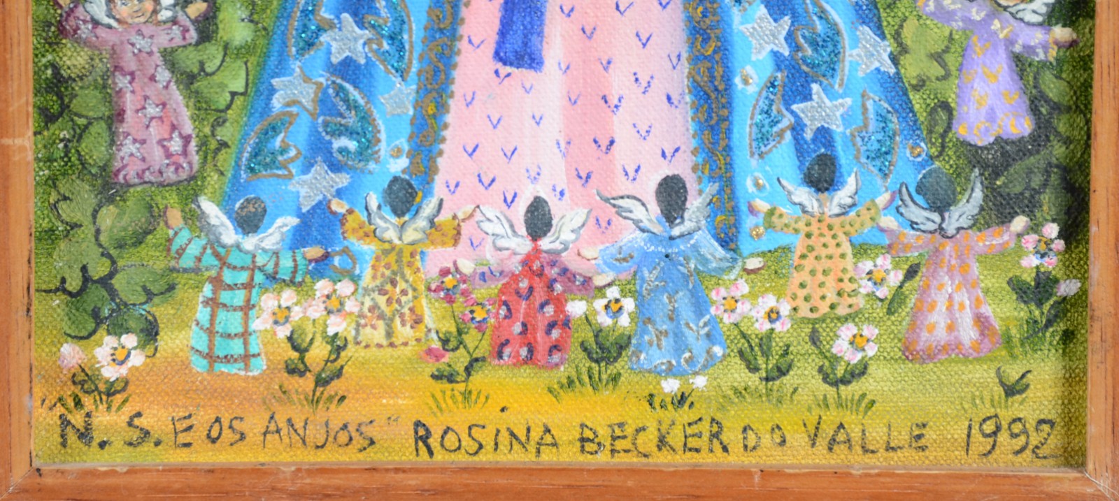 Rosina Becker do Valle (1914-2000), Nossa Senhora e o Anjos - foto 3 de 4