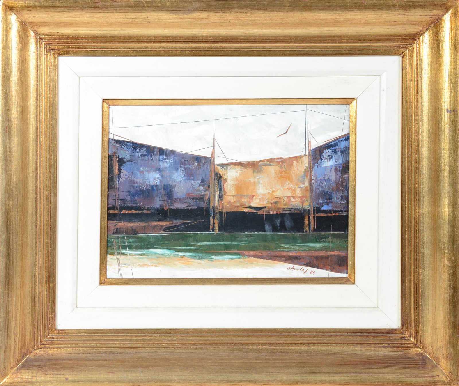 José Paulo Moreira da Fonseca (1922-2004), Palafitas - foto 2 de 4