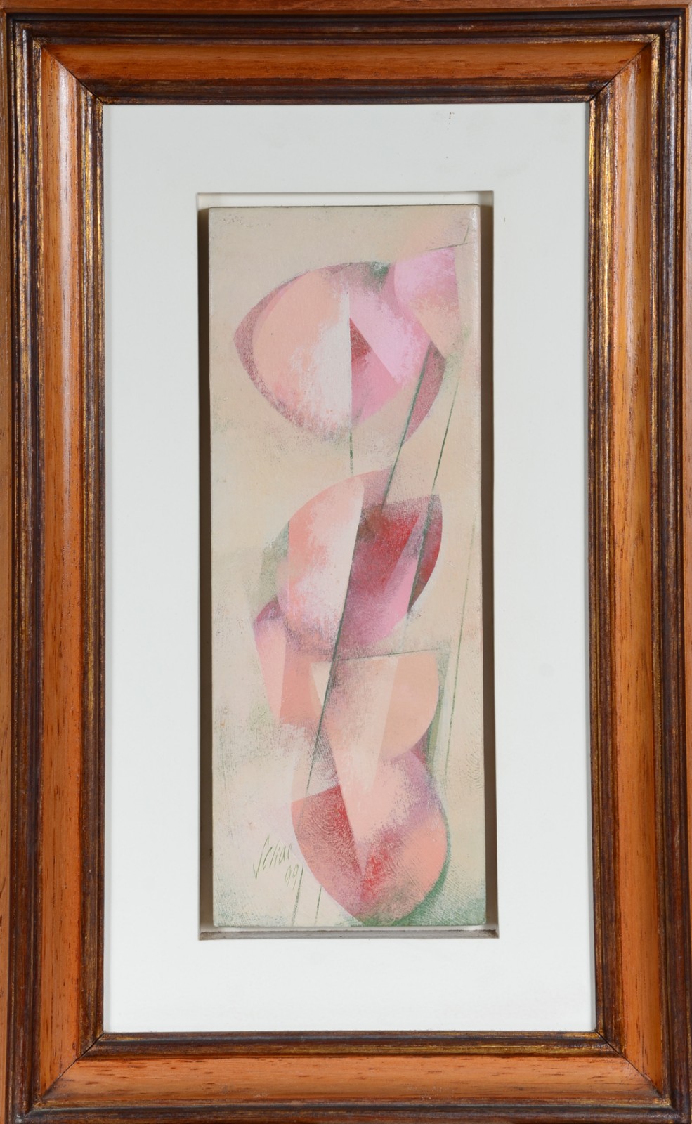 Carlos Scliar (1920-2001), Flores chá Avermelhados - foto 2 de 5