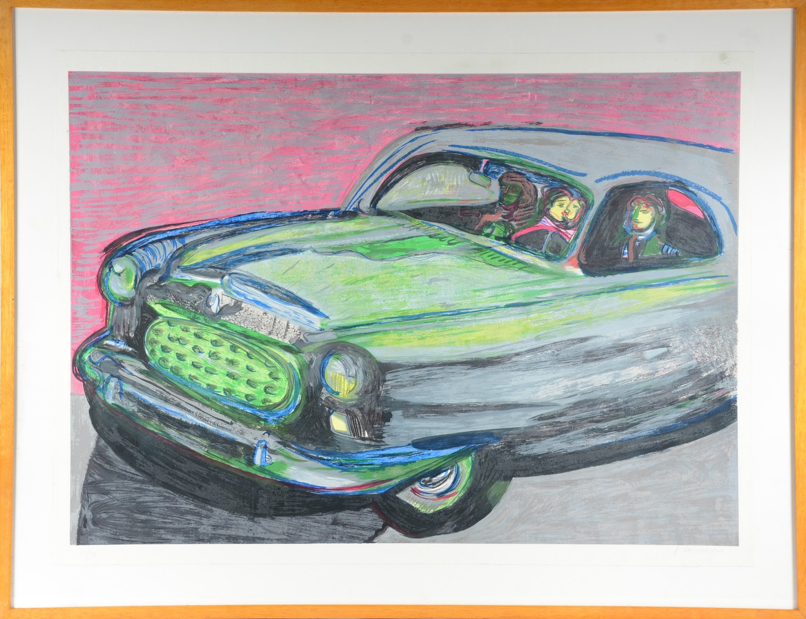  Rubens Gerchman (1942-2008), Carro com figuras - foto 2 de 5