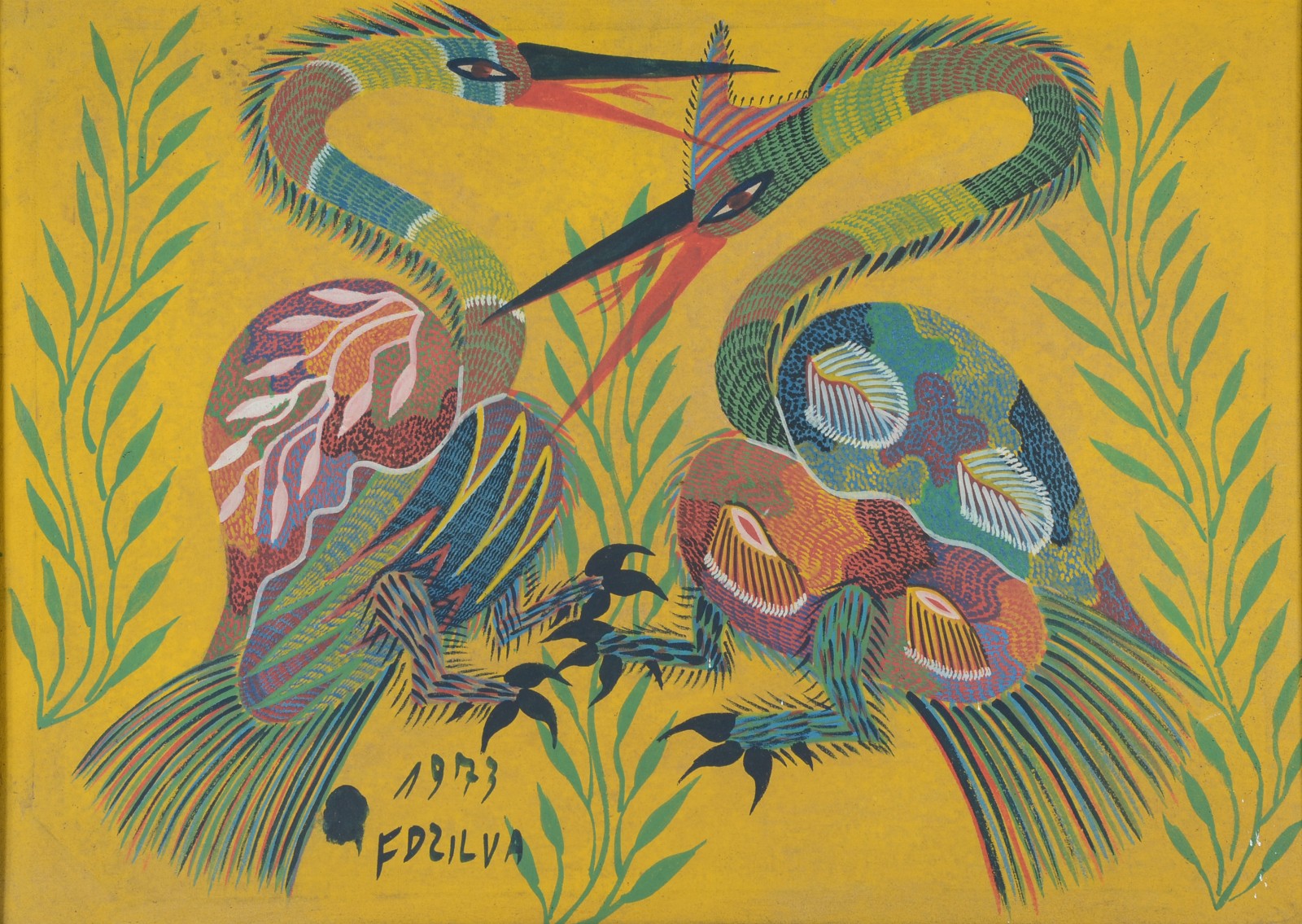 Chico da Silva (Escola do Pirambu) (1963-1985), Animais Fantásticos - foto 1 de 4