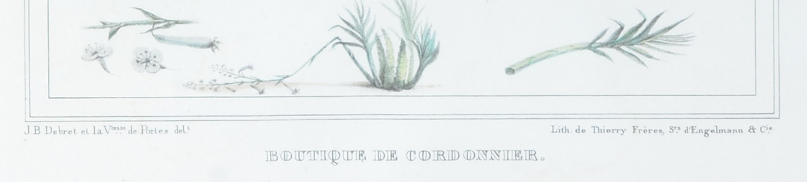Jean-Baptiste Debret (1768-1848), Boutique de cordonnier/ petit moulin a sucre portatif - foto 2 de 4