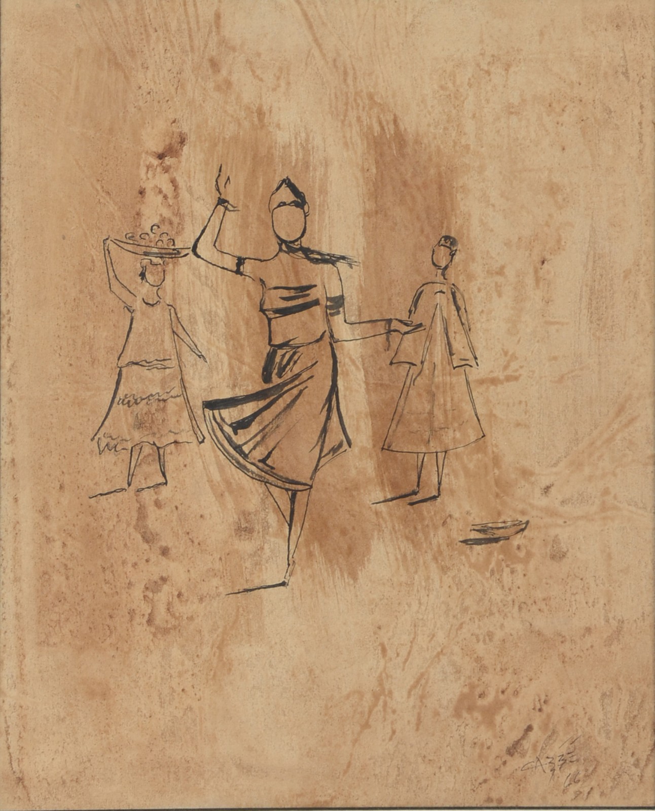 Hector Carybé (1911-1997), Figuras - foto 1 de 4