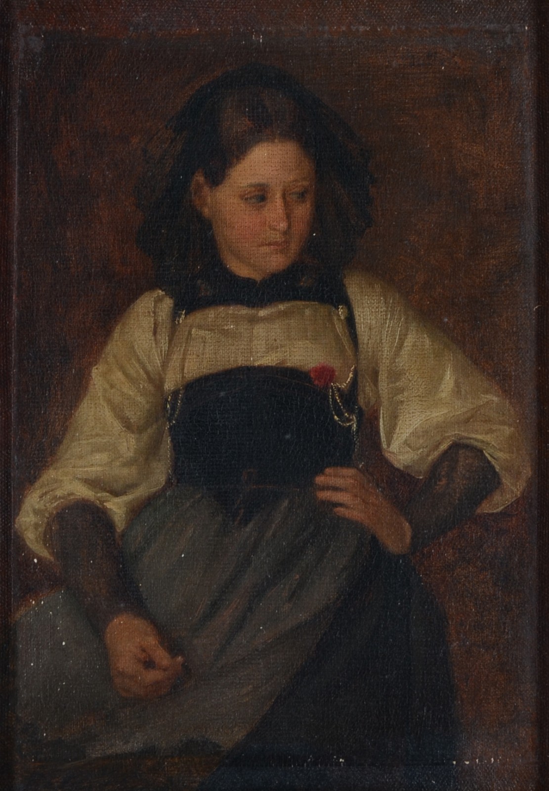 Escola europeia, Figura feminina - foto 1 de 3