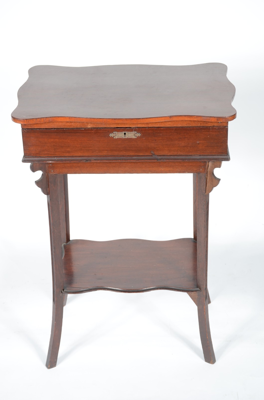 Mesa para costura de madeira nobre, tampo com caixa retangular e... - foto 2 de 7