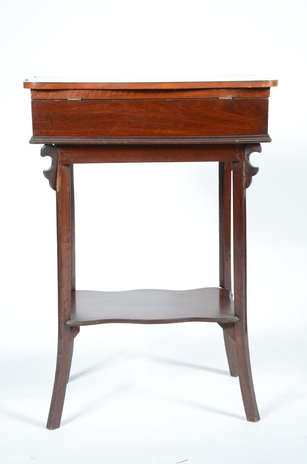 Mesa para costura de madeira nobre, tampo com caixa retangular e... - foto 4 de 7