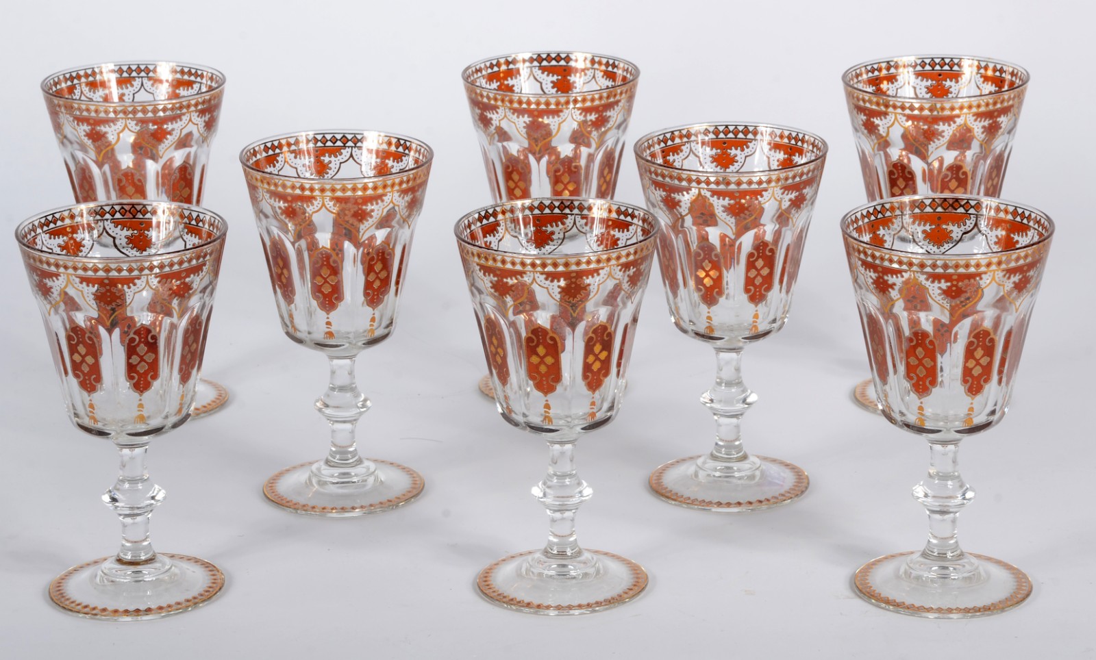 Conjunto com 8 taças para vinho em demi cristal Luminarc - France... - foto 1 de 3