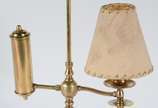 Abatjour de metal dourado, estilo ingles. - Abatjour de metal dourado, estilo ingles.