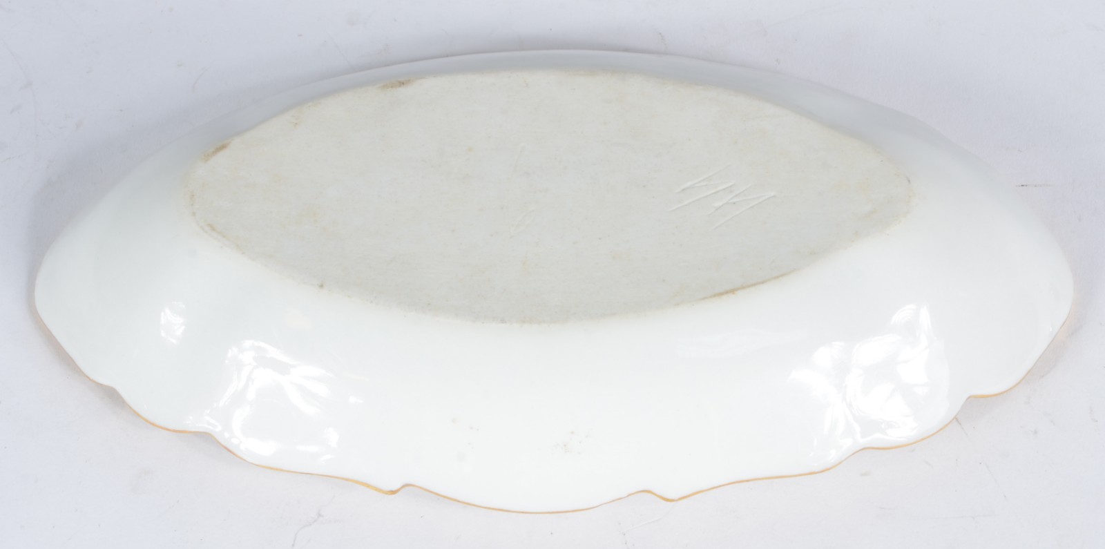 Covilhete de porcelana francesa. Serviço do Paço da Cidade, século... - foto 4 de 4