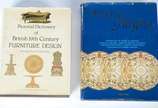 Dois livros diversos de antiguidades inglesas e... - Dois livros diversos de antiguidades inglesas e porcelanas portuguesas Vista Alegre:<br>a) Pictorial Dictionary Of British 19h Century Furtiture...