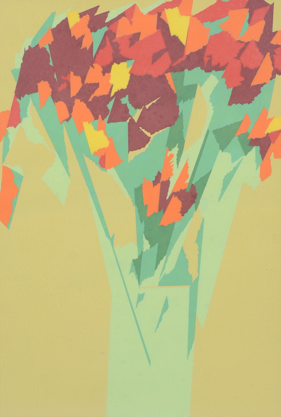 Carlos Scliar (1920-2001), Vaso de flores - foto 1 de 5