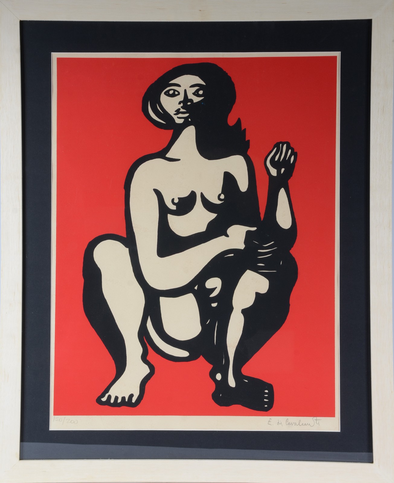 Di Cavalcanti (1897-1976), Mulher - foto 2 de 5