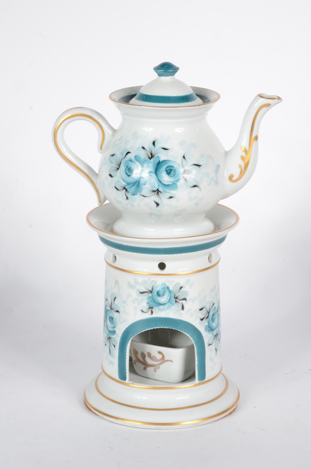 Conjunto com 8 bules de porcelana de diversas procedências e modelos. - foto 2 de 11