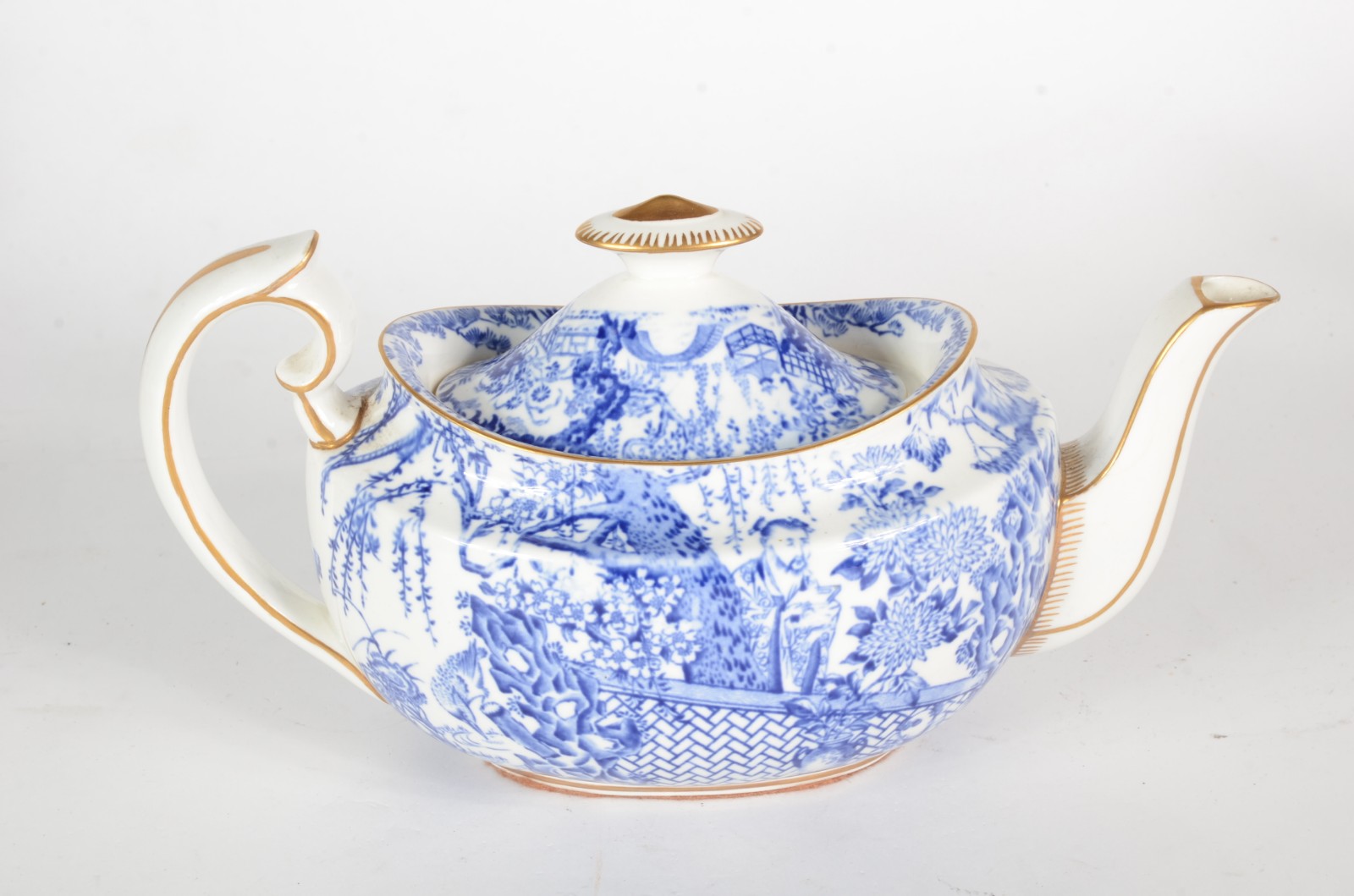 Conjunto com 8 bules de porcelana de diversas procedências e modelos. - foto 5 de 11