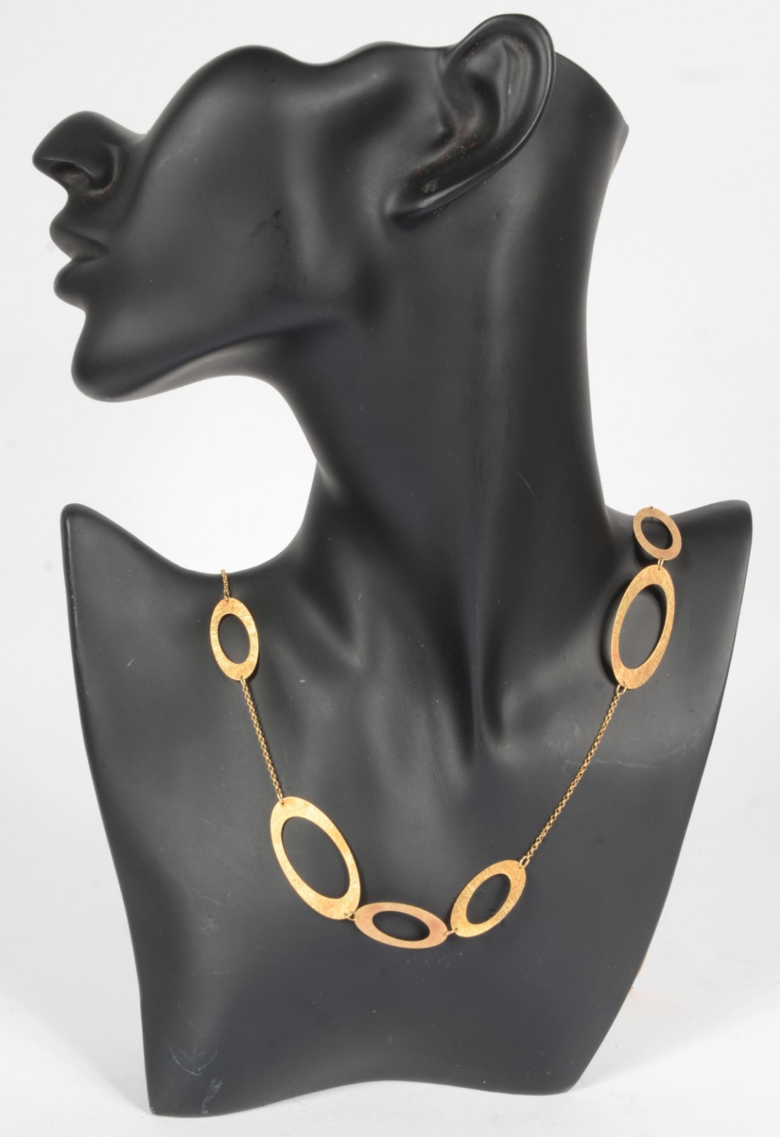 Colar de ouro 18 k., contraste 750 mls. (Por motivos de segurança a... - foto 4 de 4