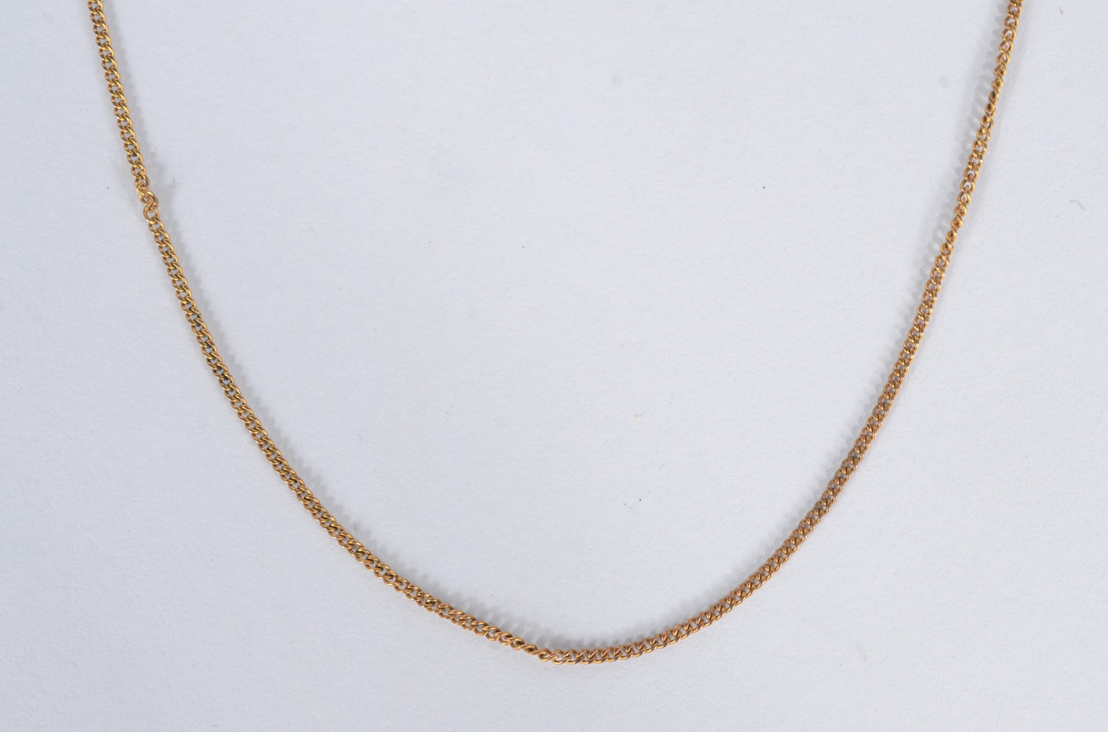 Colar de ouro 14 k. (Por motivos de segurança a peça não se encontra... - foto 1 de 4