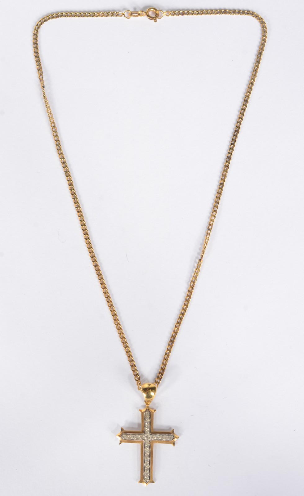 Colar de ouro 18 k., contraste 750 mls com pendente na forma de... - foto 2 de 6