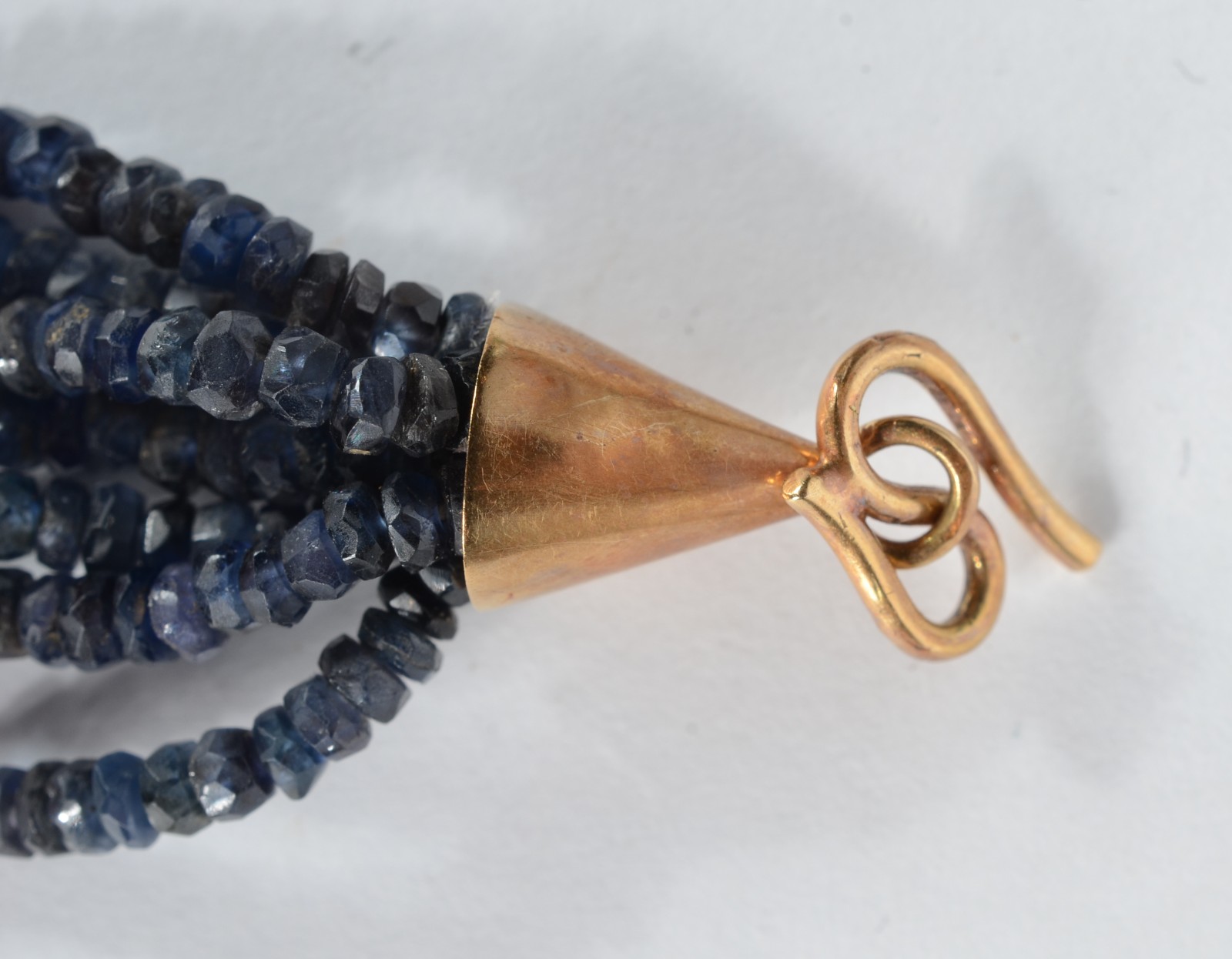 Conjunto de colar e pulseira de pedras brasileiras coloridas... - foto 4 de 5
