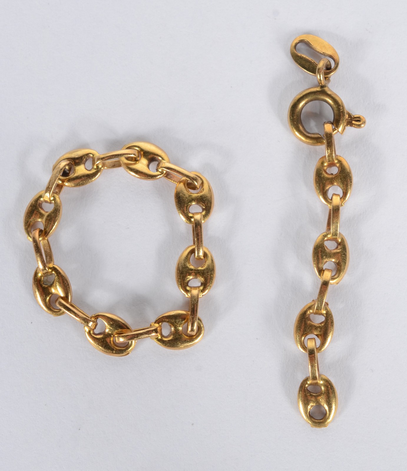Diversas peças de ouro 18k., sendo: pendente do signo de aquário... - foto 3 de 4