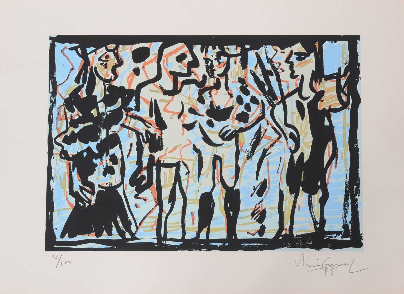 Iberê Camargo (1914-1994), Figuras e manequins - foto 1 de 3