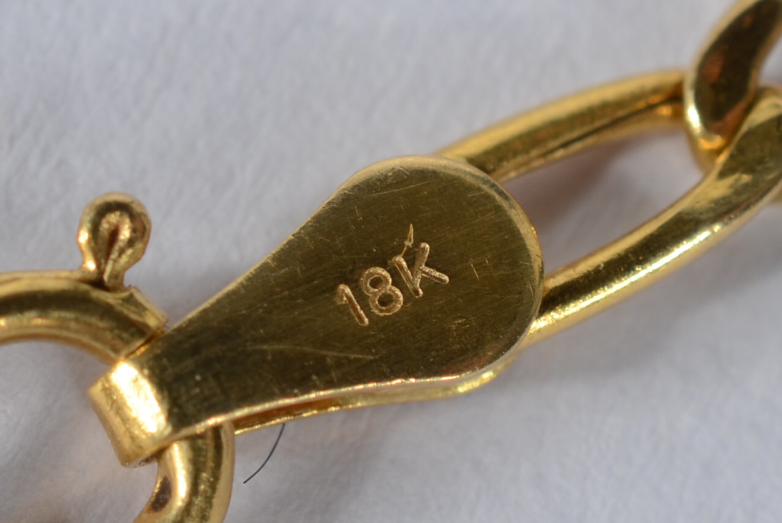 Colar de ouro 18 k., contraste 750 mls. (Por motivos de segurança a... - foto 4 de 6