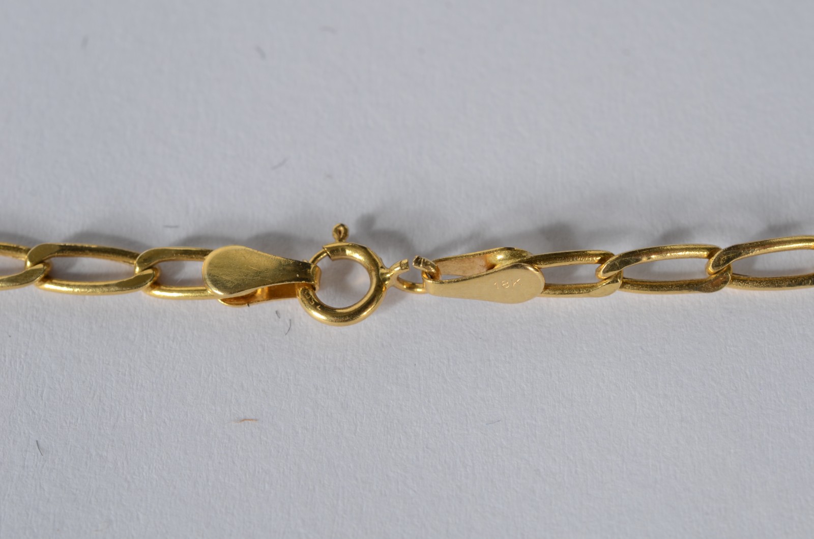Colar de ouro 18 k., contraste 750 mls. (Por motivos de segurança a... - foto 5 de 6