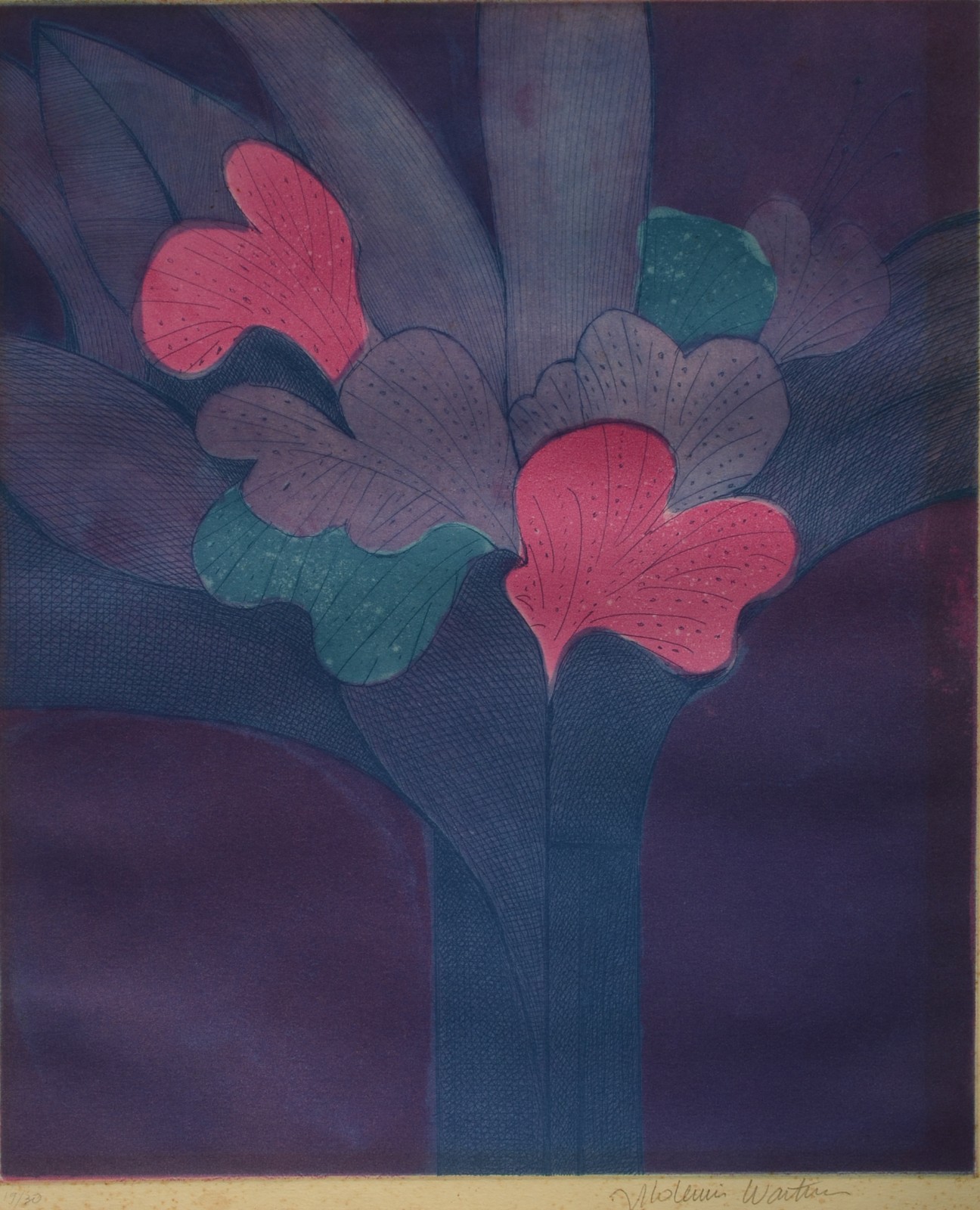 Aldemir Martins (1922-2006), Vaso de flores - foto 1 de 8