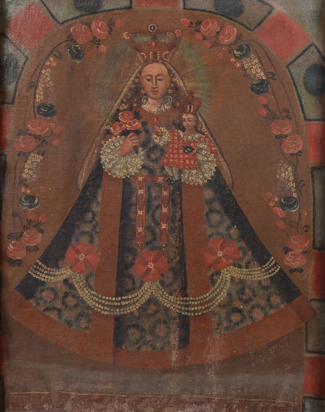 Escola Cusquenha (1538), Nossa Senhora - foto 1 de 3