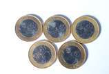 Lote com 49 moedas diversas das Olimpíadas, sen... - Lote com 49 moedas diversas das Olimpíadas, sendo:3 de golf, 4 de vela, 4 de natação, 1 de argolas, 2 de futebol, 9 de boxe, 4 de remo, 5 de jud...