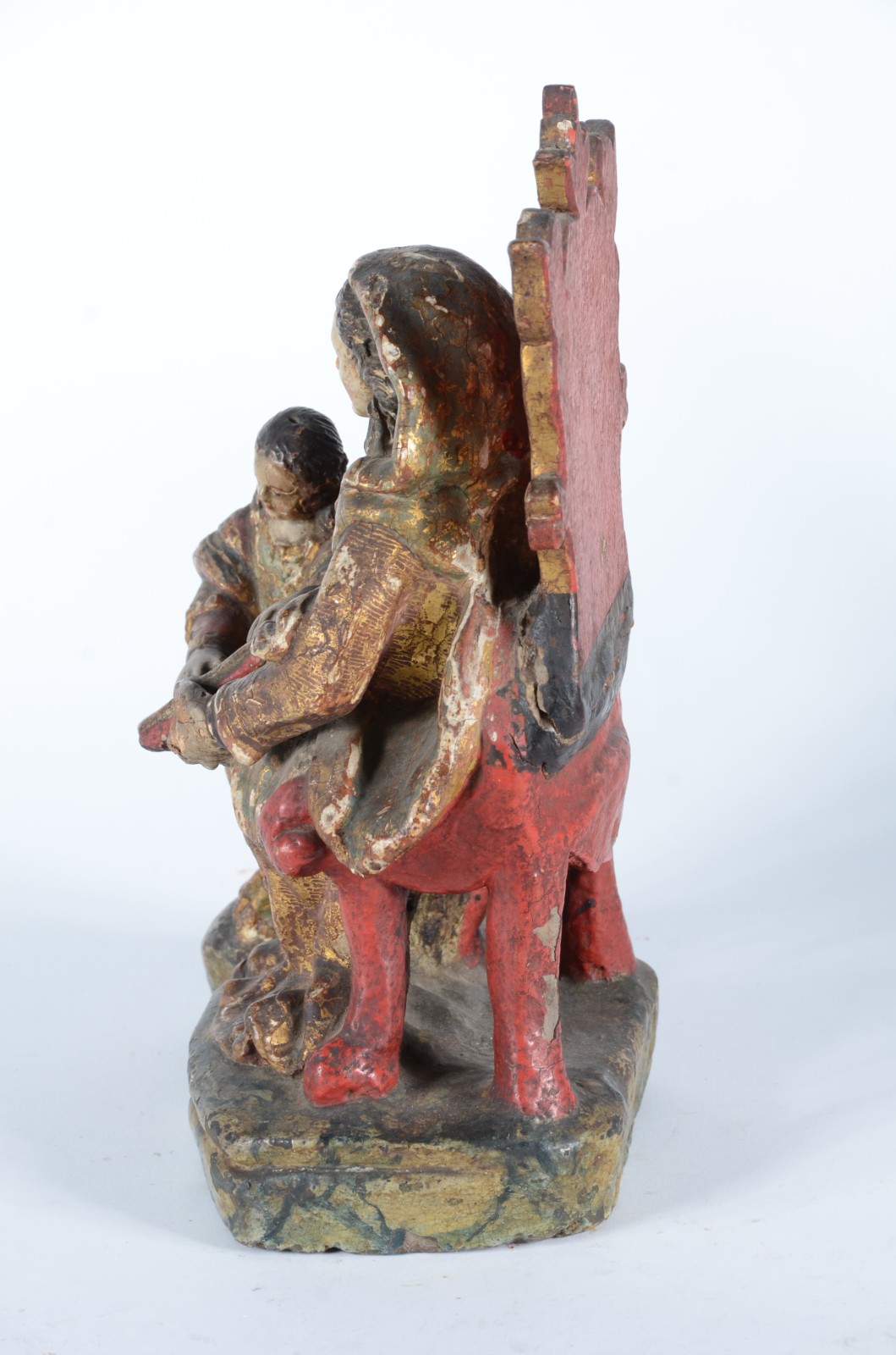 Santana Mestra - Imagem em terracota policromada. - foto 4 de 7