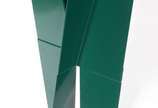 Franz Weissmann (1911-2005),  - Escultura de ferro com pintura automotiva na cor verde.