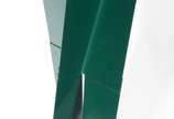 Franz Weissmann (1911-2005),  - Escultura de ferro com pintura automotiva na cor verde.