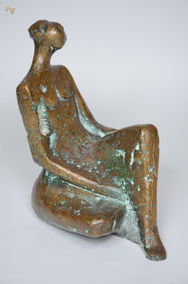 LIBOREDO - Escultura de bronze. Altura 39 cm. - foto 1 de 3