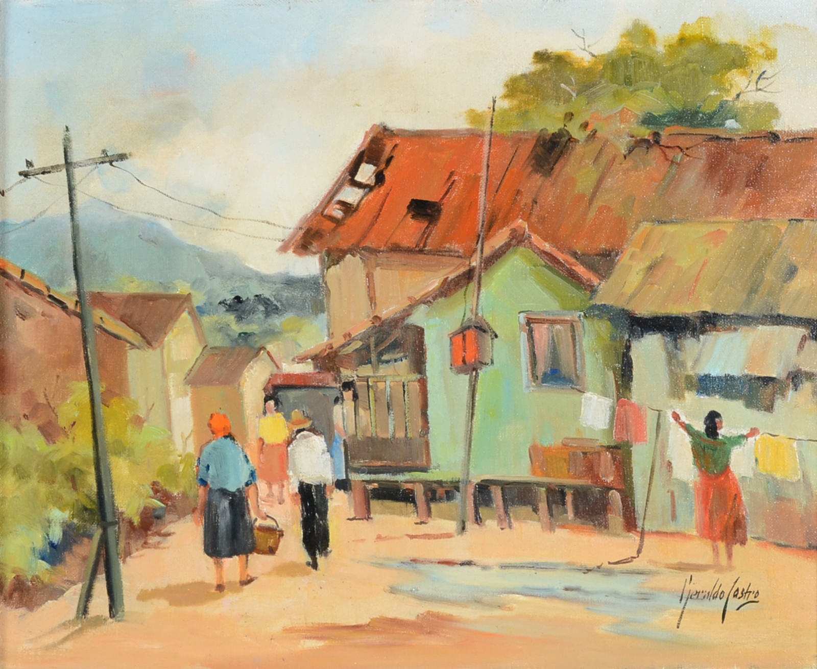 Geraldo Castro (1914-1922), Roupas no varal - foto 1 de 4