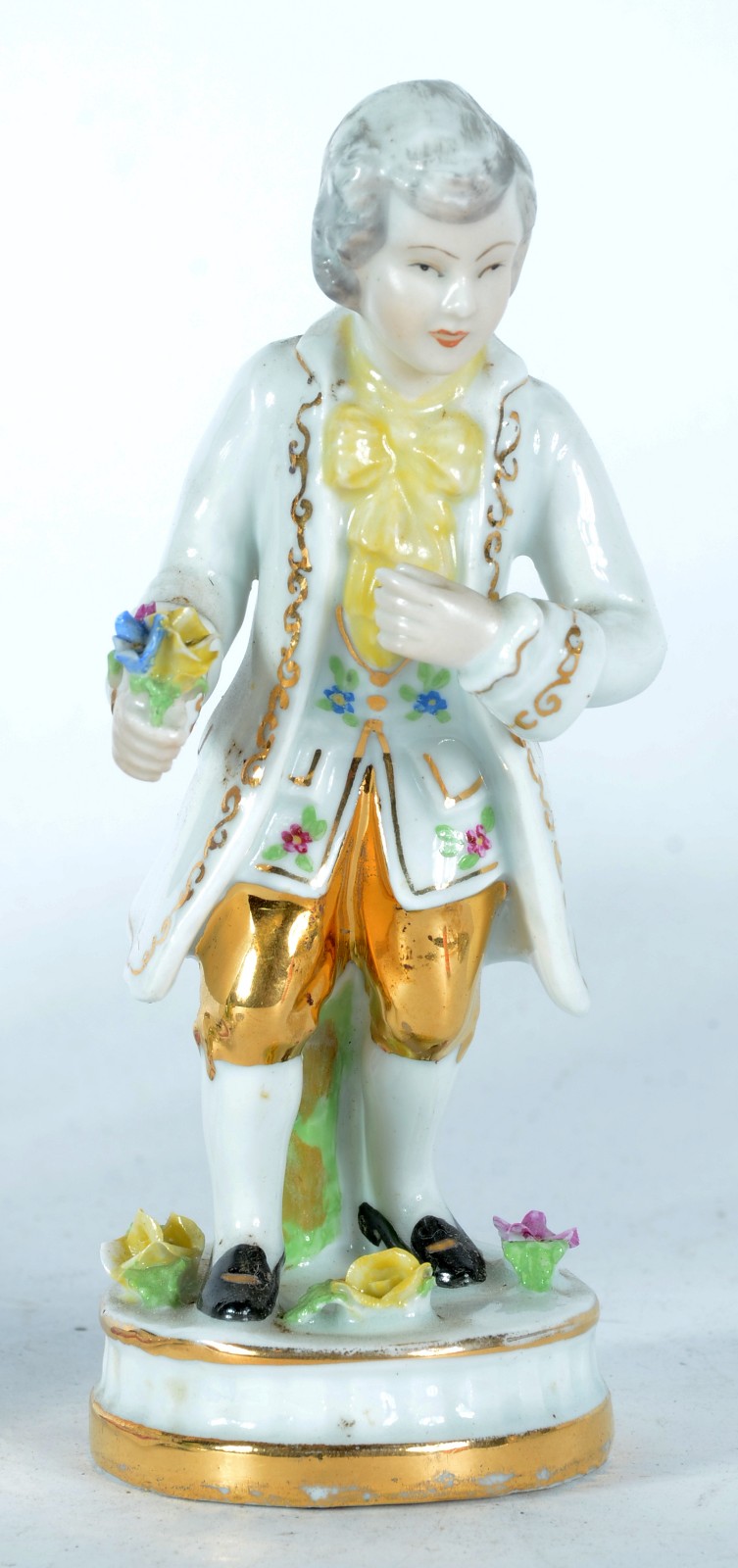 Três grupos escultóricos de porcelana policromada representando... - foto 4 de 10