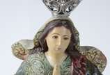 Nossa Senhora da Conceição - Antiga imagem de m... - Nossa Senhora da Conceição - Antiga imagem de madeira policromada com coroa de prata.